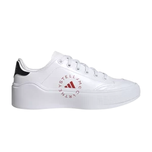 Baskets adidas Stella McCartney x Court 'White Active Red' Blanc Nuage/Active Rouge/Blanc Nuage HQ1056