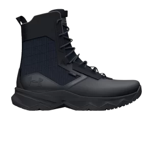 Under Armour Stellar G2 Botte tactique zippée imperméable 'Triple Black' Noir 3026739 001