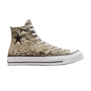 Converse Stussy x Chuck 70 High 'Snakeskin' Baskets Multicolore/Blanc/Noir A11674C