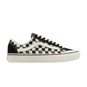 Vans Style 136 Decon VR3 SF 'Damier – Black Marshmallow 'Noir/Marshmallow VN0A4BX91KP