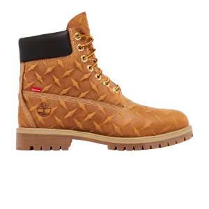 Timberland Supreme x 6 pouces Premium Botte imperméable 'Embossed Diamond Plate - Blé 'Blé TB0A6DD4 231