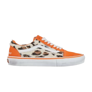 Vans Supreme x Skate Old Skool 'Leopard Pack - Orange' Bleu VN0A5FCBORA