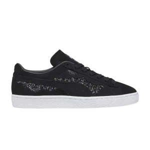 Baskets Puma Swarovski x Wmns Suede 'Black Crystal' Noir 396352 02