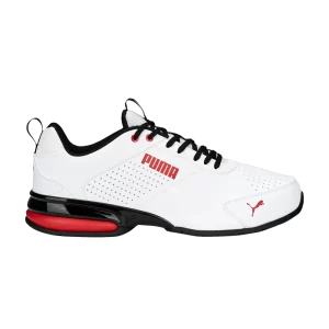 Puma Tazon Advance Bold 'White For All Time Red' Baskets Blanc/Noir/Forever Rouge 378245 04