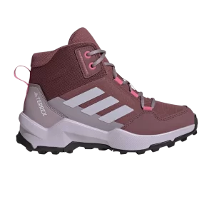 adidas Terrex AX4R Mid K 'Burgundy Silver Dawn' Bordeaux/Argent Aube/Rose Fusion IF6524