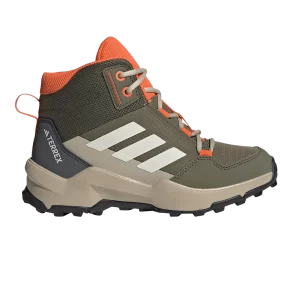 adidas Terrex AX4R Mid K 'Olive Strata Impact Orange' Olive Strata/Miracle Blanc/Orange translucide IF6523