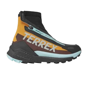 adidas Terrex Free Hiker 'Black Preloved Yellow Aqua' Jaune/Miracle Silver/Half-Flash Aqua IG0248