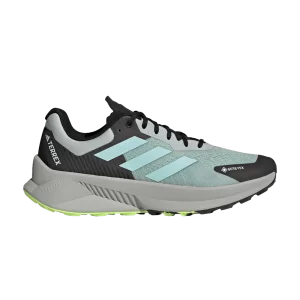 adidas Terrex Soulstride Flow GORE-TEX 'Wonder Silver Semi Flash Aqua' Miracle Silver/Half-Flash Aqua/Radiant Lemon IF5009