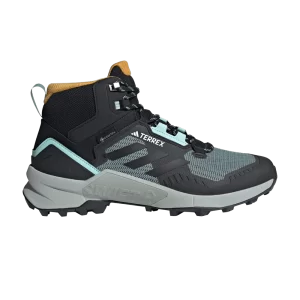 adidas Terrex Swift R3 Mid GORE-TEX 'Black Aqua Yellow' Half Flash Aqua/Noir/Jaune IE6908