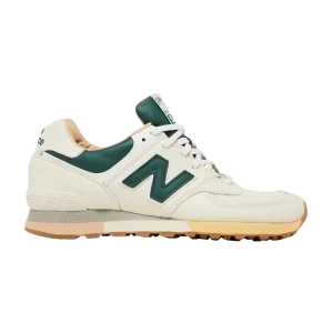 New Balance The Apartment x 576 Made in England Baskets « Evergreen » Blanc antique/Evergreen/London Fog OU576AME