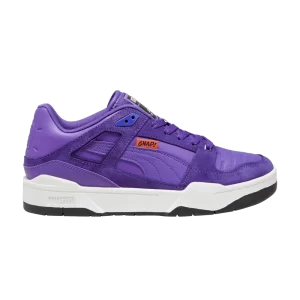 Puma Baskets The Schtroumpfs x Slipstream 'Grouchy Schtroumpf' Team "Violet/Noir" 393535 01