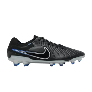 Nike Tiempo Legend 10 Pro FG 'Shadow Pack' Noir/Hyper Royal/Chrome DV4333 040