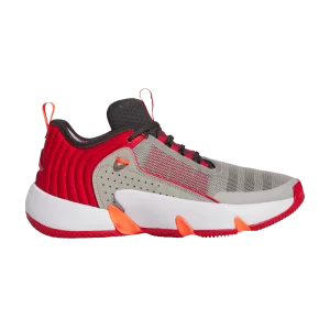 Baskets adidas Trae Unlimited 'Metal Grey Scarlet' Gris métal/Carbone/Meilleur écarlate IF5611