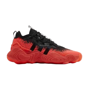 Baskets adidas Trae Young 3 'Solar Red' Noir/Rouge ensoleillé/Noir IF5605
