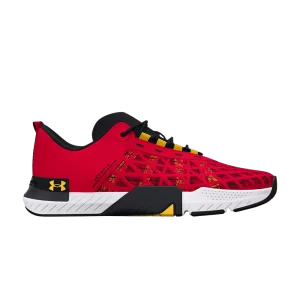 Under Armour TriBase Reign 5 Collegiate 'University of Maryland' Baskets Blanc 3026909 600