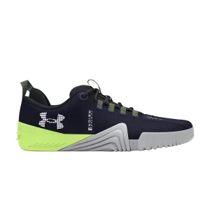 Under Armour TriBase Reign 6 Baskets 'Midnight Navy Morph Green' Midnight Fleet/Morph Green/Blanc 3027341 401