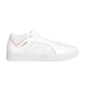 Baskets adidas Tyshawn 'White Gold Metallic' Blanc nuage/Blanc nuage/Or métallique IG5273