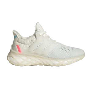 adidas UltraBoost Web DNA J 'Off White Bliss Blue' Blanc/Blanc/Bliss Bleu GX9801