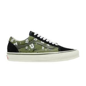 Vans Undefeated x OG Old Skool LX 'U-Man - Baskets Grasshopper' Vert VN0A4P3XGRN