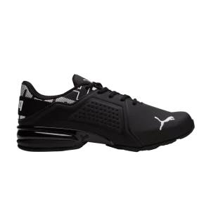 Puma Viz Runner Repeat Wide 'Noir Blanc' Baskets Noir/Blanc 377334 02