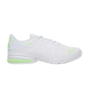 Puma Viz Runner Repeat Wide 'White Speed Green' Blanc/Speed Vert 377334 14