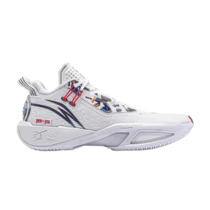 Li-Ning Wade Fission 9 'Tour' Baskets Blanc ABPU003 4