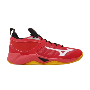 Mizuno Wave Dimension 'Radiant Red Carrot Curl' Baskets Radiant Rouge/Blanc/Carrot Curl V1GA224002