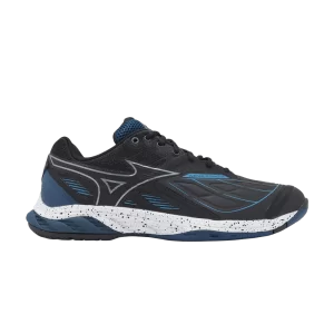 Mizuno Wave Fang 2 Wide 'Black Sailor Moon' Baskets Noir/Gris Métallisé/Sailor Moon 71GA231312