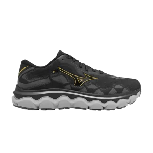 Baskets Mizuno Wave Horizon 7 4E Wide 'Black Citrus' Noir/Agrumes J1GC243104