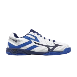 Mizuno Wave Kaiserburg 8 Wide 'White Estate Blue' Baskets Blanc/Estate Bleu 81GA242001