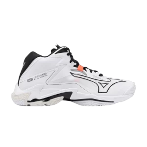 Mizuno Wave Lightning Z8 Mid 'Blanc Noir' Blanc/Noir V1GA240551