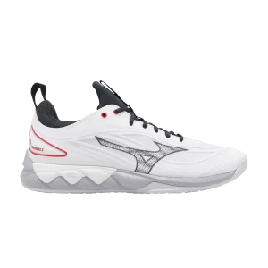 Mizuno Wave Luminous 3 'White Salsa Black' Baskets Blanc/Salsa/Noir V1GA242021