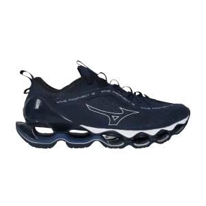 Baskets Mizuno Wave Prophecy 13 'Navy Peony White' Pivoine de mer/Blanc J1GC240002