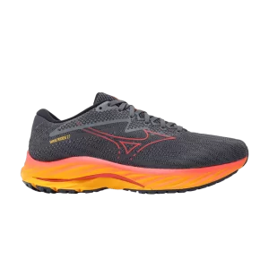 Mizuno Wave Rider 27 'Turbulence Cayenne Citrus' Turbulence/Cayenne/Citrus J1GC230351