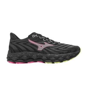 Mizuno Wave Sky 8 'Noir Argent Rose Tetra' Baskets Noir/Argent/Rose Tetra J1GC240206