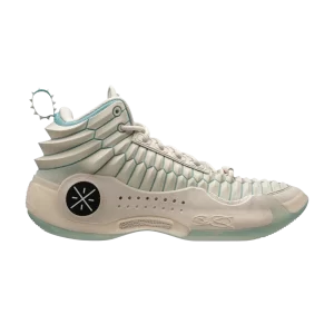 Li-Ning Way of Wade 10 'White Dragon' Baskets Blanc/Vert menthe ABAS075 4