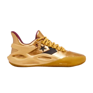 Converse Willy Wonka x All Star BB Trilliant CX 'Golden Ticket' Baskets Or/Velvet Marron/Or A08158C
