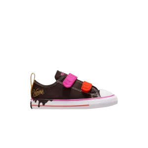 Converse Willy Wonka x Chuck Taylor All Star Easy On Low TD 'Chocolate Drip' Baskets Marron/Rose/Blanc A08157C