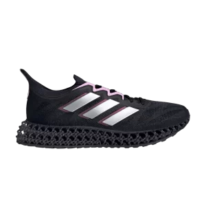 adidas Wmns 4DFWD 3 'Black Lilac Silver' Baskets Noir/Argent Métallique/Blanc Nuage ID3501