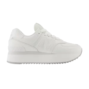 Baskets New Balance Wmns 574+ 'White Grey Matter' Blanc/Grey Matter WL574ZFW