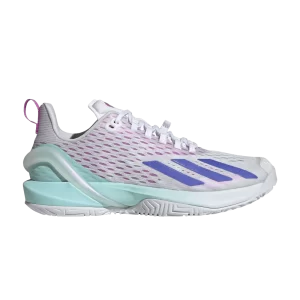 adidas Wmns Adizero Cybersonic 'White Cobalt Flash Aqua' Baskets Blanc Nuage/Bleu Cobalt/Half-Flash Aqua ID8551