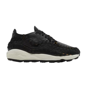 Nike Wmns Air Footscape Tissé 'Black Croc' Noir/Ivoire Pâle/Ocre Désert FQ8129 010