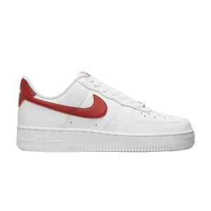 Nike Wmns Air Force 1 '07 'Rugged Orange' Blanc/Orange durable DD8959 115