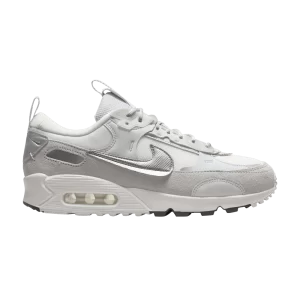 Nike Wmns Air Max 90 Futura 'Pure Platinum Metallic Silver' Platine pur/Poussière de photons/Noir/Argent métallique DM9922 004