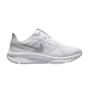 Nike Wmns Air Zoom Structure 25 Wide 'Blanc Argent Métallique' Blanc/Platine Pur/Argent Métallique FN7996 100