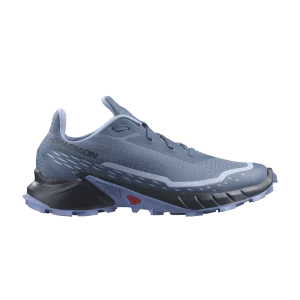 Salomon Wmns Alphacross 5 'Bering Sea' Baskets Mer de Béring/Carbone/Bleu Héron L47313500