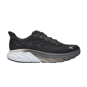 HOKA Wmns Arahi 6 Wide 'Black White' Baskets Noir/Blanc 1123197 BWHT