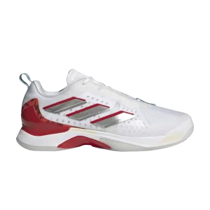 adidas Wmns Avacourt 'White Scarlet' Baskets Blanc Nuage/Taupe Métallisé/Meilleur Écarlate ID6813