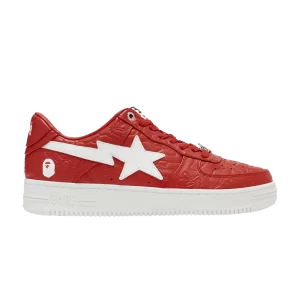 Baskets Wmns Bapesta #3 'Line Camo Red 'Rouge 1J80291052 ROUGE