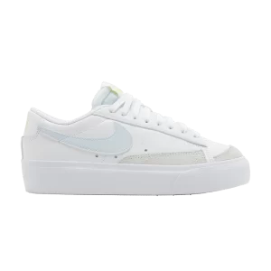 Nike Wmns Blazer Low Platform 'White Blue Tint' Blanc/Légère touche de citron/Teinte bleue DJ0292 112